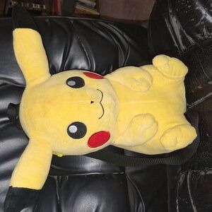 2016 F A B Pikachu backpack plush